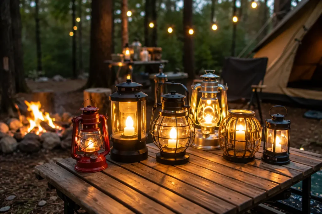 A Collection of Portable Lanterns