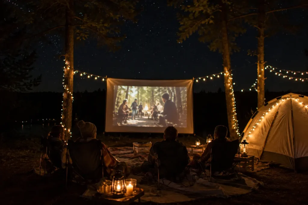 Outdoor Movie Night Under the Stars